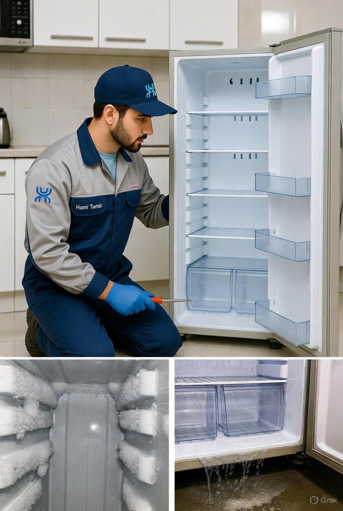 خرابی یخچال آمل