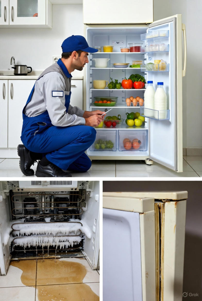 خرابی یخچال آمل